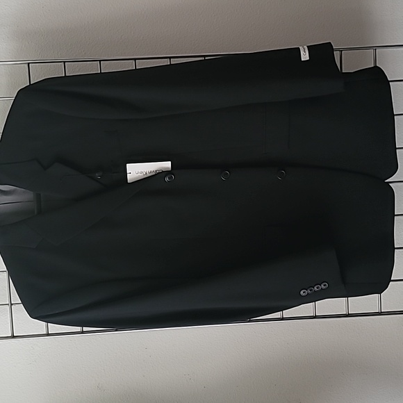 NWT Calvin Klein 3- Button 100% Wool Jacket Size 42L - Picture 15 of 16